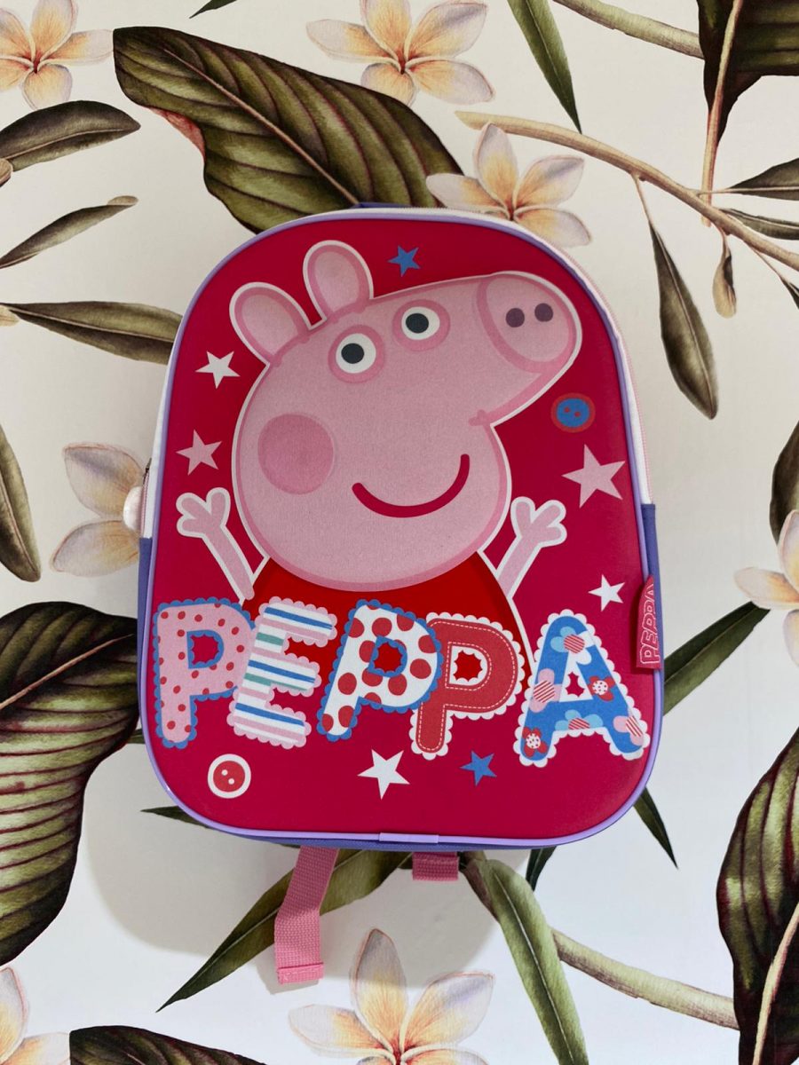 Mochila 3D Peppa Pig 32cm