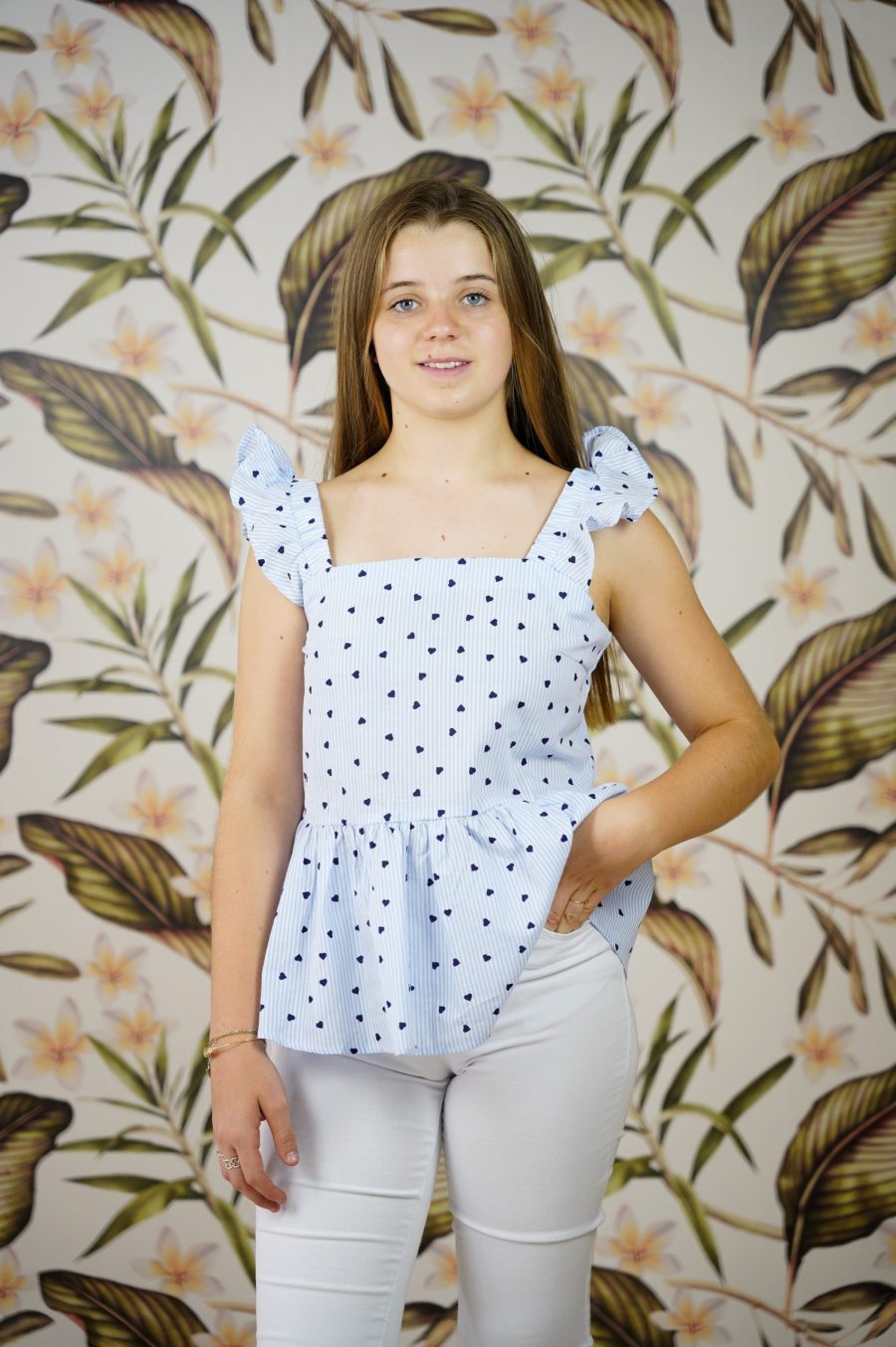 Blusa Corazones