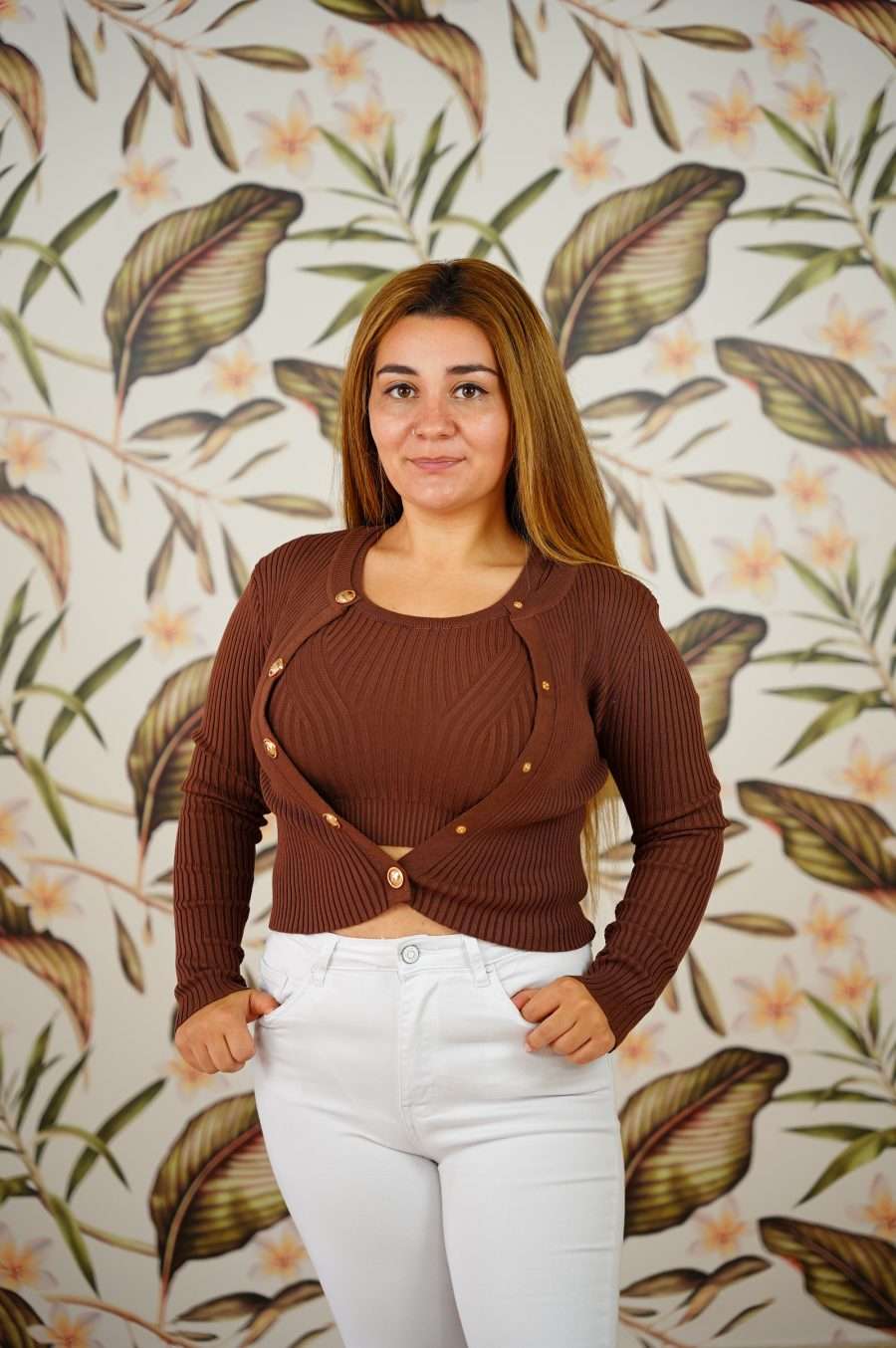 Conjunto de Top y Chaqueta Alejandra - Imagen 8