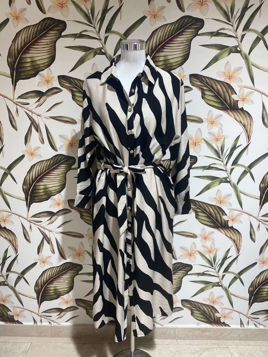 Vestido Cebra 8267