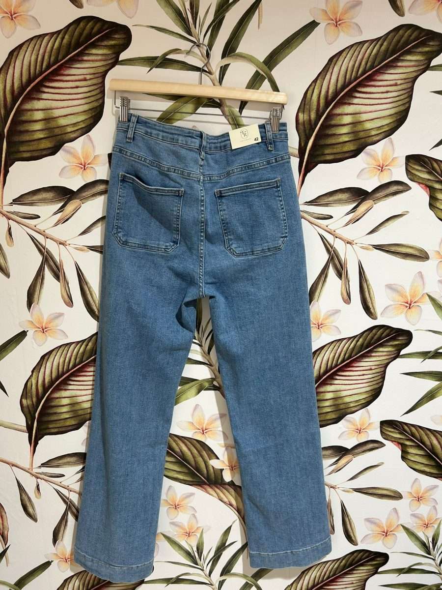 Pantalón Vaquero Wideleg - Imagen 4