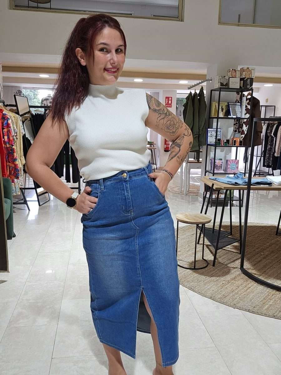 FALDA DENIM - Imagen 5