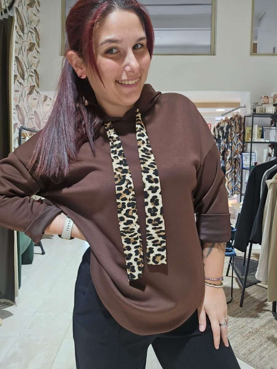 SUDADERA LEOPARDO - Imagen 7