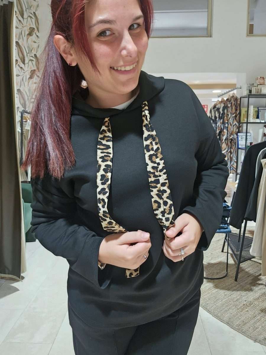 SUDADERA LEOPARDO - Imagen 5