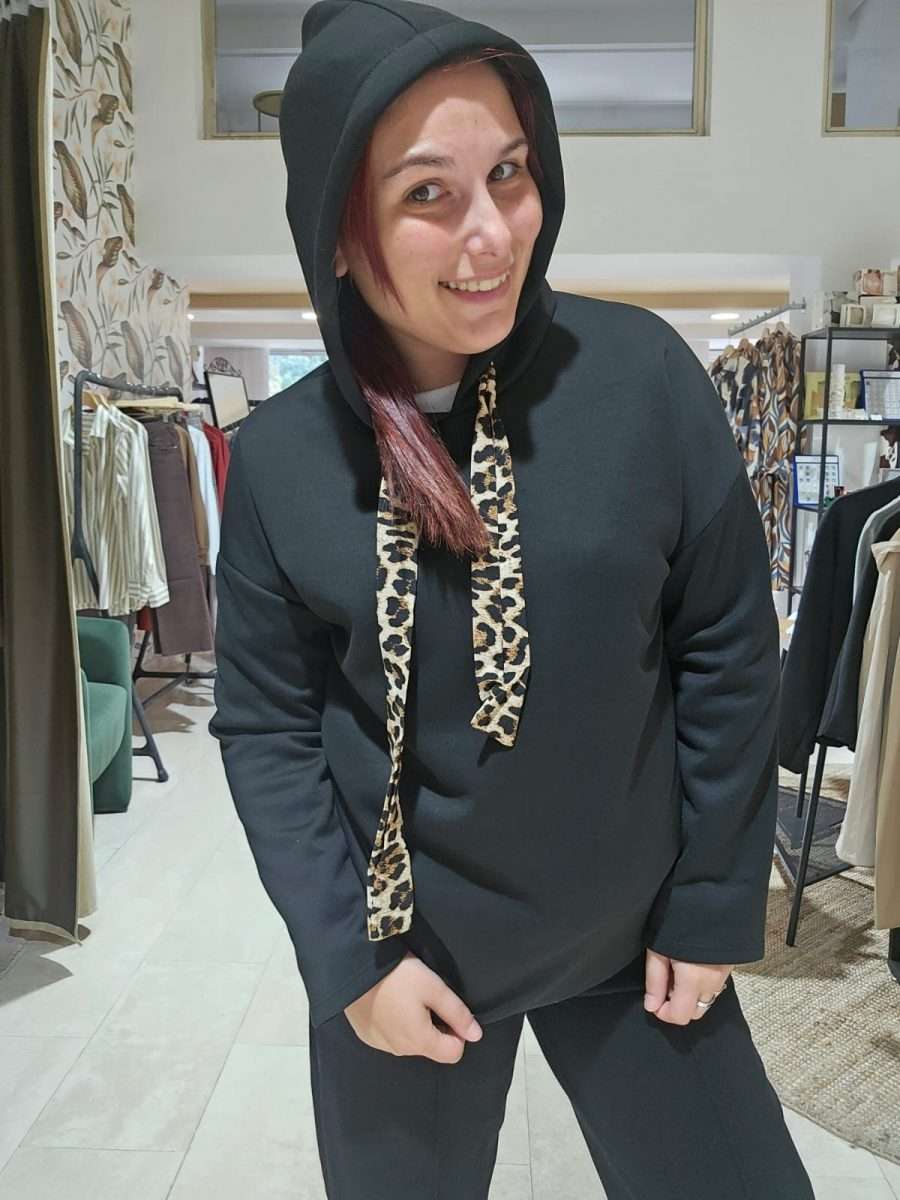 SUDADERA LEOPARDO - Imagen 4