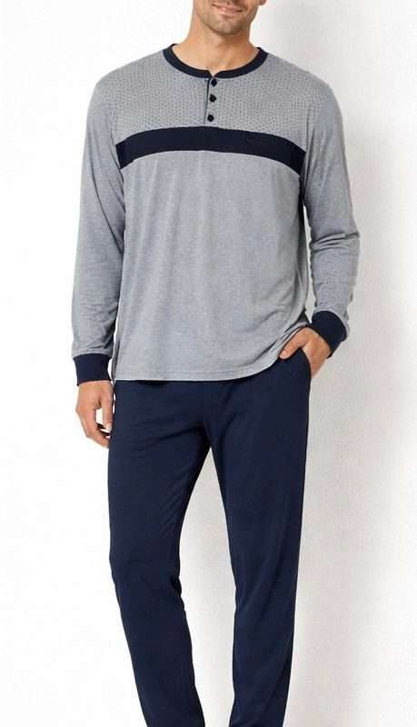 PIJAMA HOMBRE MARINO