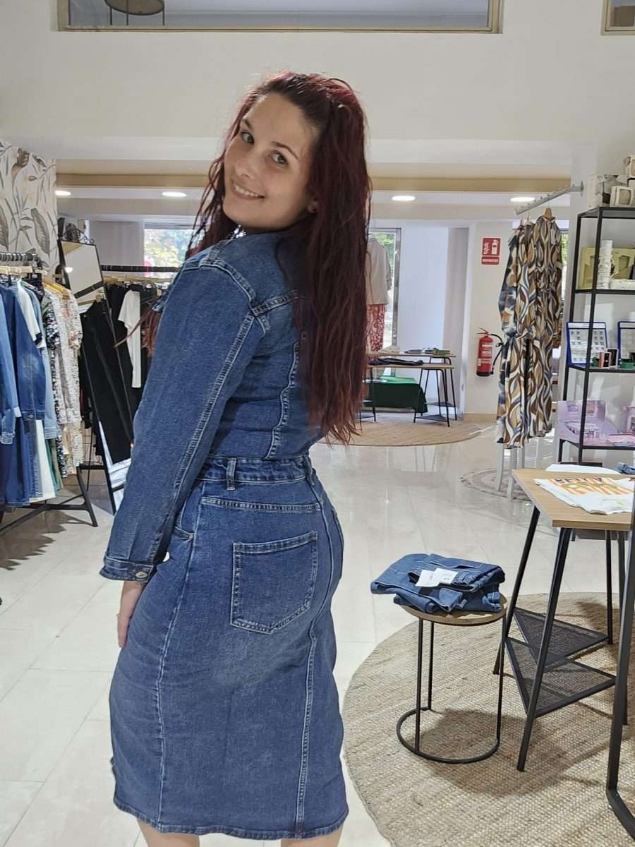 Vestido Vaquero Mónica - Imagen 4