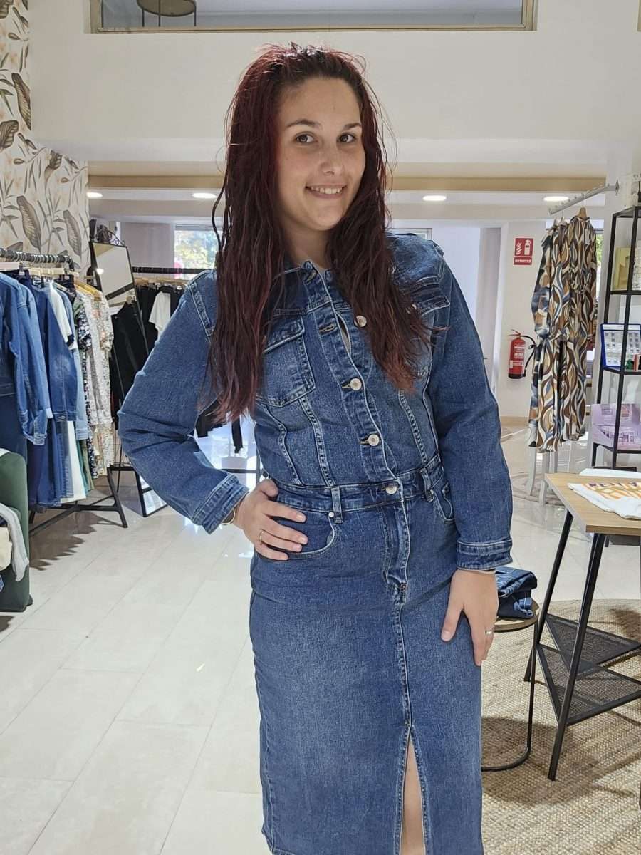 Vestido Vaquero Mónica - Imagen 3