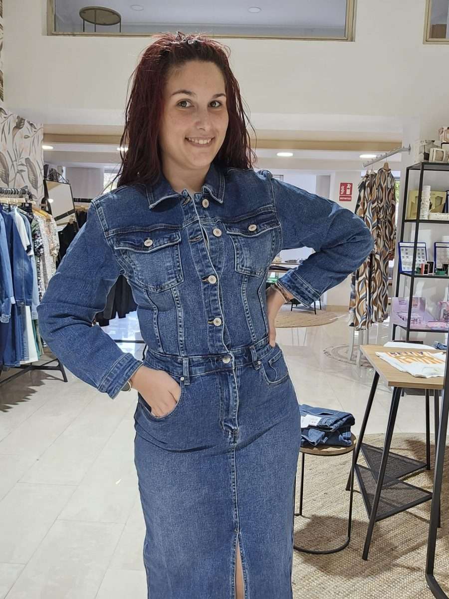 Vestido Vaquero Mónica - Imagen 2