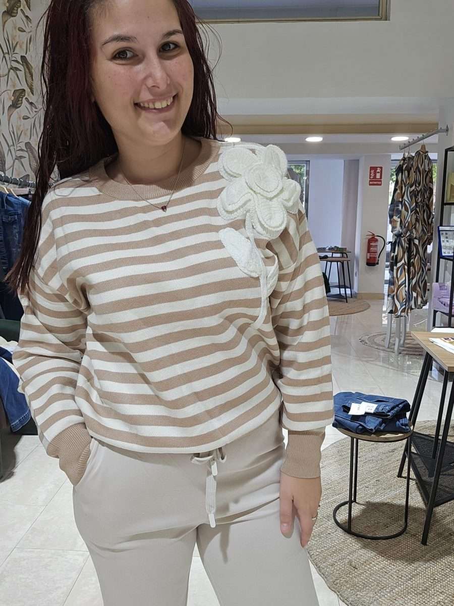 Jersey Flor de Rayas - Imagen 3