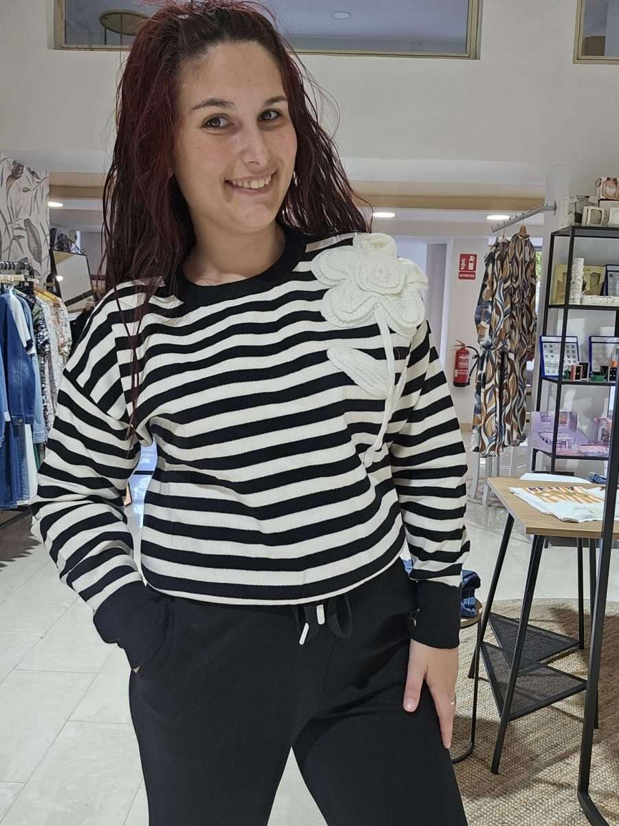 Jersey Flor de Rayas