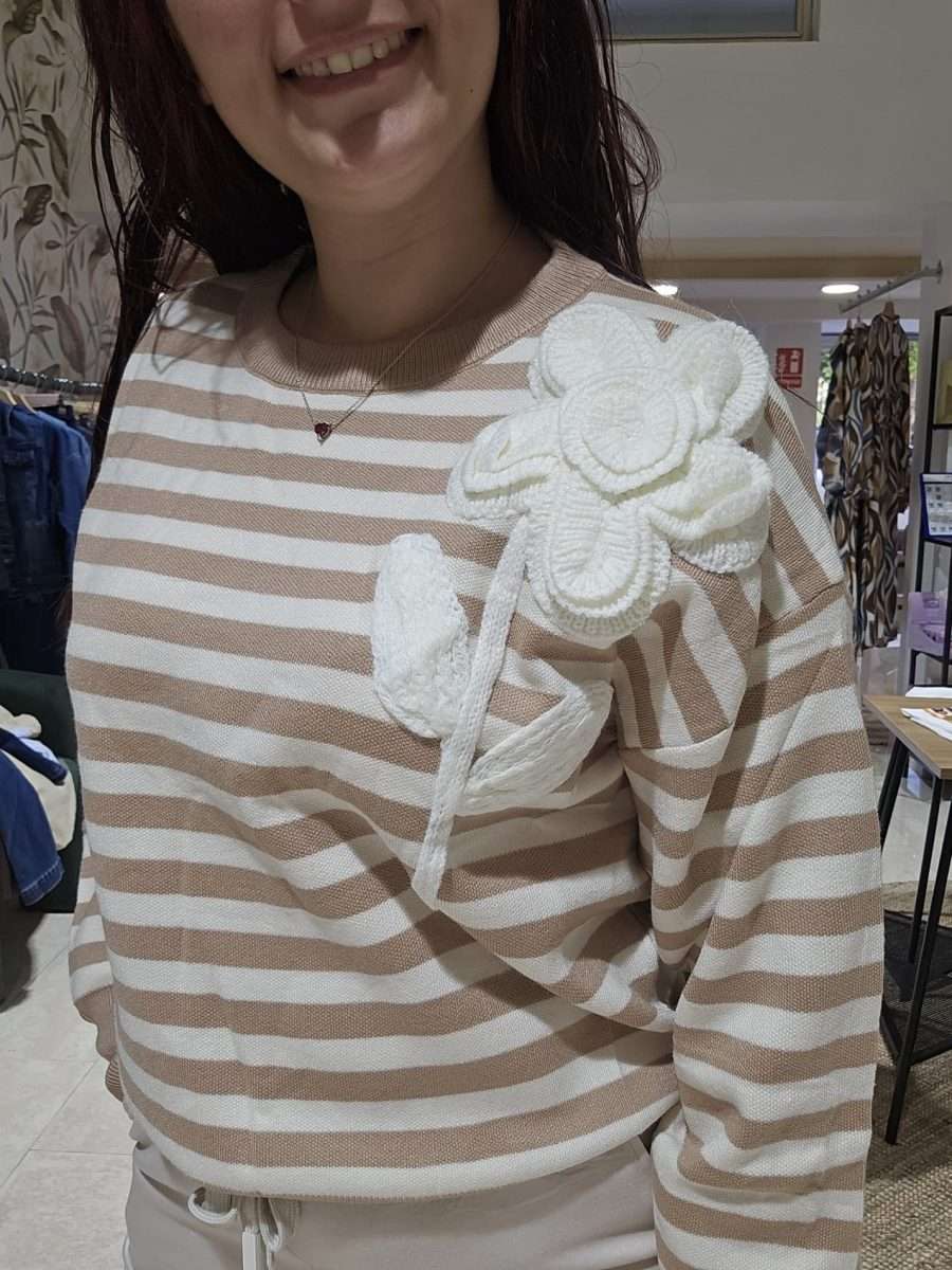 Jersey Flor de Rayas - Imagen 2