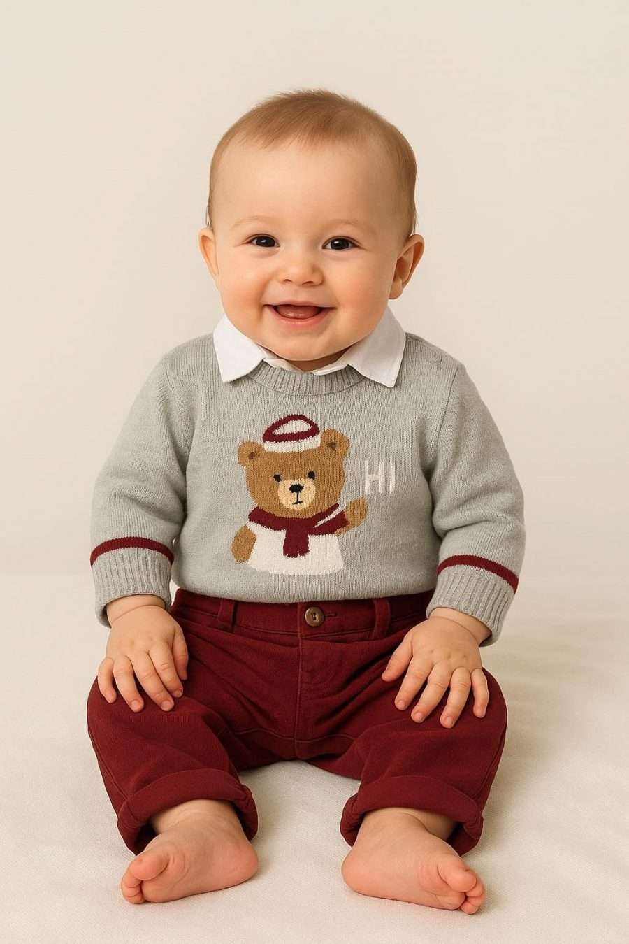 CONJUNTO BEBE OSO