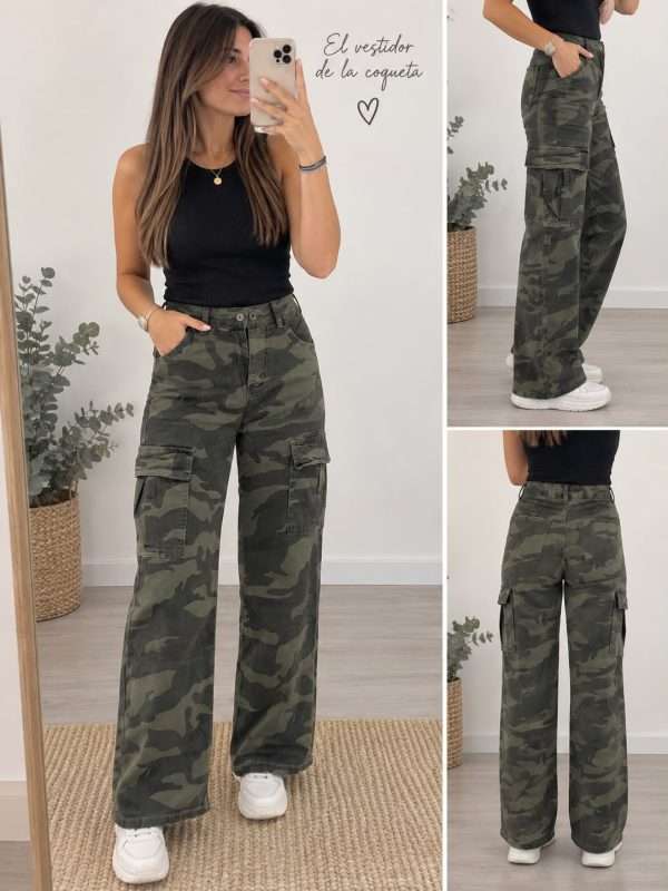 Pantalón Cargo Camuflaje